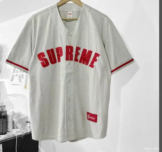 short baseball 24SS JERSEY BASEBALL suede mesh MESH ULTRASUDE sleeved 0824